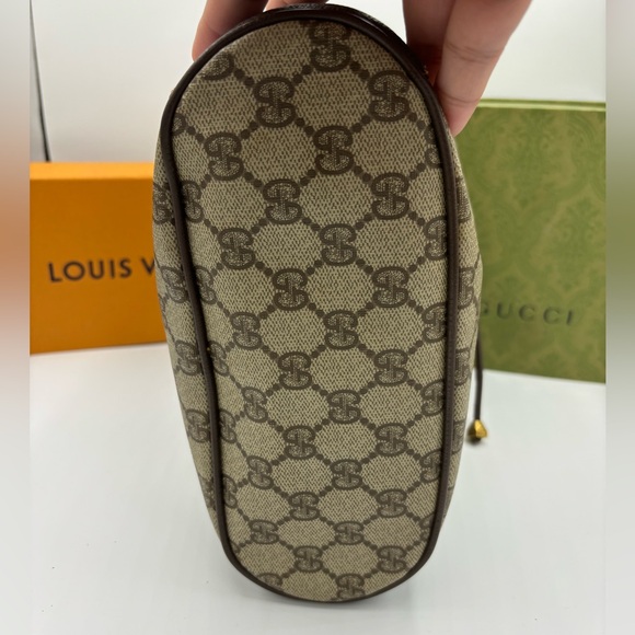 Gucci Leather Vintage Bucket bag Very good condition Brown, Leather - Picture 5 of 15